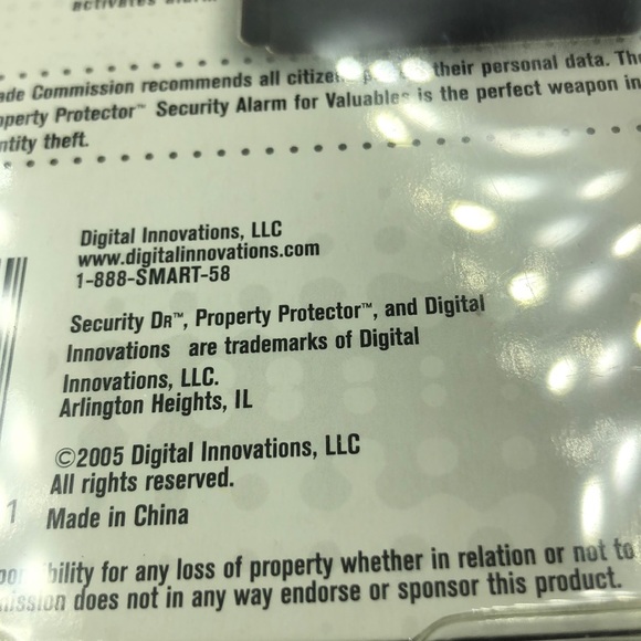 Lot of 1 Security DR Property Protector Security Alarm- New - Picture 9 of 9